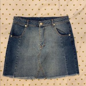 Altard State jean skirt